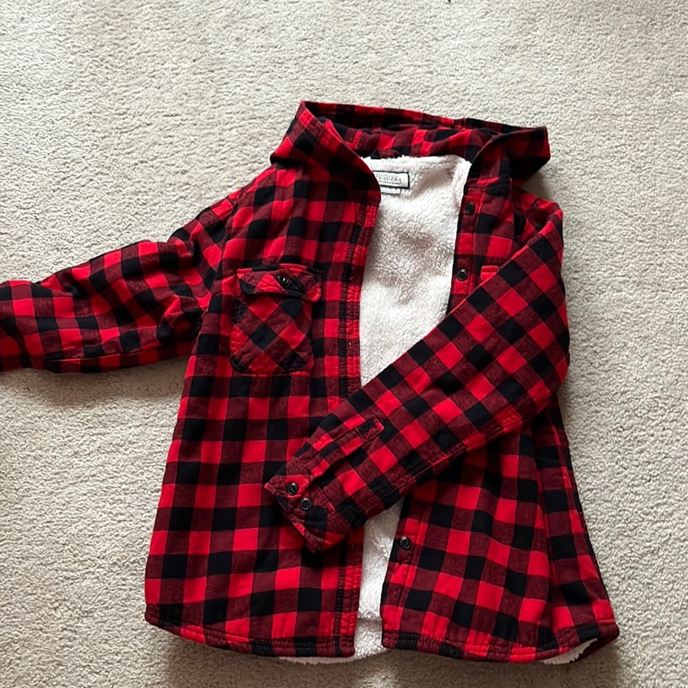 Boston traders Sherpa flannel
